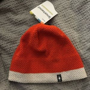 Smartwool merino performance textured beanie habanero one size
